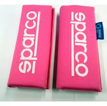 Cyklistické návleky Dětské návleky na bezpečností pásy Sparco růžové 2 ks