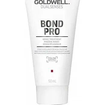 Vlasová regenerace Goldwell Dualsenses Bond Pro 60sec Treatment - Maska pro oslabené vlasy 50 ml Cestovní balení