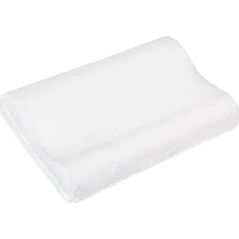 Povlečení Bellatex Povlak na anatomický polštář Froté 45 × 30 cm, sv.šedá