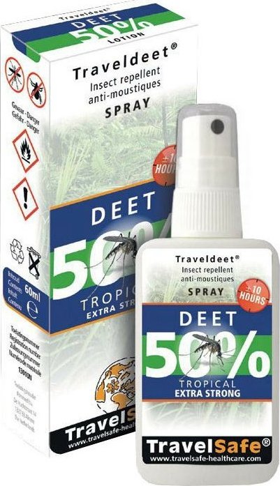 TravelSafe repelent Traveldeet 50% sprej