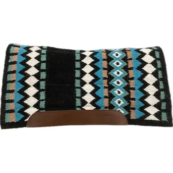 Westernová deka Arena Masters černo-modro-bílá