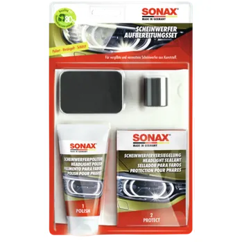 SONAX sada pro renovaci světlometů 04059410