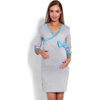 Dámská noční košile PeeKaBoo Dámská těhotenská košile Khrulblee šedá XXL