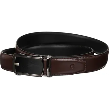 Opasek Peterson Pánský opasek s automatickou sponou Szirrin hnědá 115 cm