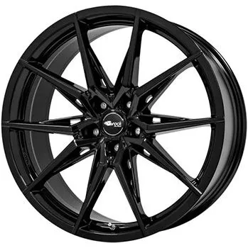 Disk alu-kola BROCK B42 8.5x19, 5x112 ET35, černý-lesklý