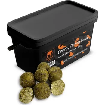 Boilies Mastodont Baits Boilie energy action Squid mix 1 kg 20/24mm