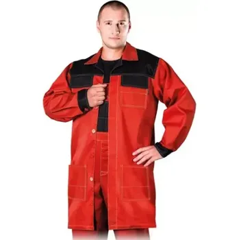 Zdravotnický plášť Reis MULTI MASTER MMF CB plášť červený M-3XL