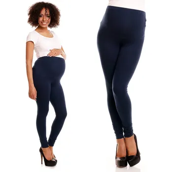 Dámská móda PeeKaBoo Dámské těhotenské legíny Vattu navy L/XL