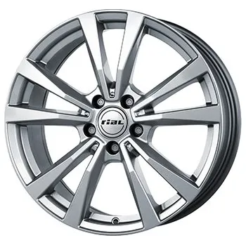 Alu kolo alu-kola RIAL M12 7.5x18, 5x112 ET49, Stříbrný lak