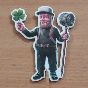 Party dekorace Dekorace kominík z plsti 01 10 ks