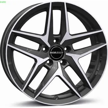 Alu kolo alu-kola Borbet Z 8x19, 5x112 ET43, šedý leštěný