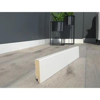 Krono Original LK80L24 - bílá 9002 (2,4 m) 80 x 24 mm bílá