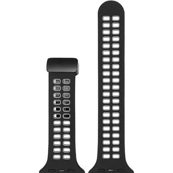 Příslušenství k chytrým hodinkám CELLFISH eXtreme silikonový řemínek Apple Watch 42 / 44 / 45 / 49mm černý / šedýDruhy řemínek zdarma