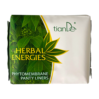 tianDe Denní vložky s fytomembránou „Energie bylin“, 20 ks (intimky)