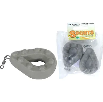 Olovo Gripp carp závěsný s.obr. barvený 2ks 170g