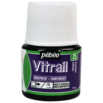 Pébéo Vitrail Transparent 45 ml, fialová