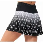 Sportovní sukně CRUSSIS se šortkami BLACK OMBRE S