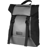 Milinal Městský batoh s klopou Shuttle Roll Mini black/gray 14l