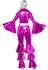 Karnevalový kostým Smiffys Kostým ABBA růžový