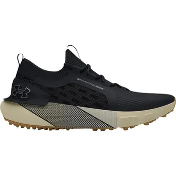 Golf Under Armour Phantom Golf pánské golfové boty, černé černé, standardní, bez spajků, 42