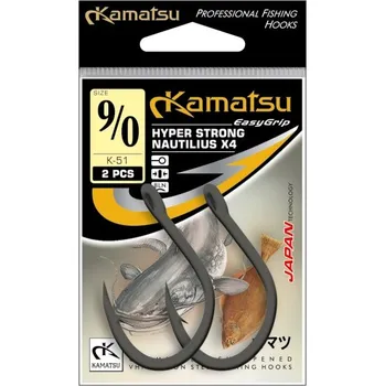 Rybářský háček Kamatsu Háčky Hyper Strong Nautilius X4 BLN 2ks Počet kusů: 2ks, Velikost háčku: #11/0