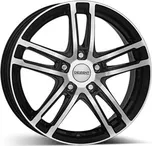 alu-kola DEZENT TZ dark 7x17, 5x114.3 ET50, Černá/leštěná