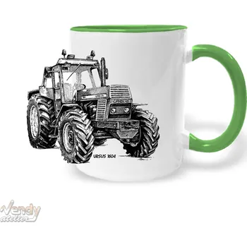 Hrnek - traktor URSUS Barva: Zelená