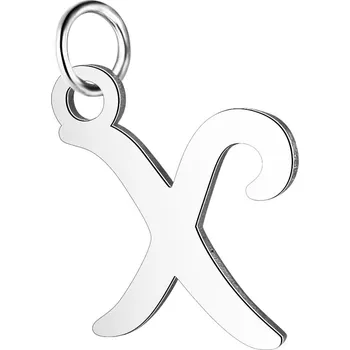 Přívěsek Šperky4U Ocelový přívěšek - iniciála - OPP1707-X