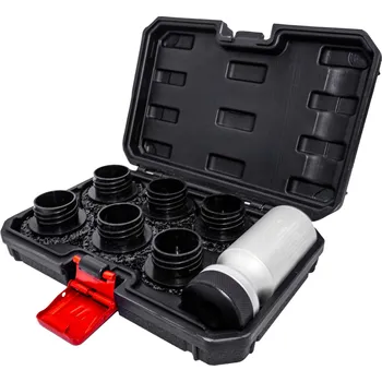 Sada na opravu pneumatiky Sada na čištění a broušení čepů a nábojů kol nákladních vozidel, 7 dílů, Welzh (Welzh Werkzeug)