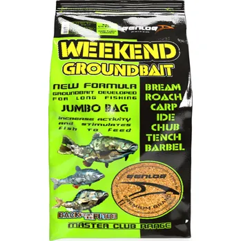 Boilies Genlog - Weekend Groundbait 5 kg druh: Stojatá voda