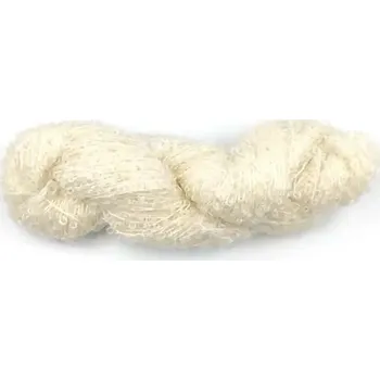 Příze Mohair by Canard Bouclé Mohair Bílá 1000 (Mohérová příze Bouclé Mohair White)
