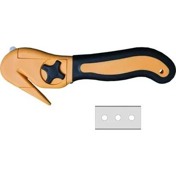 Pracovní nůž Bezpečnostní nůž s krytou čepelí vč. čepele, TT