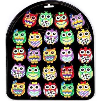 Dekorativní magnet Leventi Sada ozdobných magnetů - sovičky