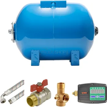 Domácí vodárna Vodárenský set 60L AQUA OLA ležatý s IBO PRESS SX - Prodloužená záruka 3 roky