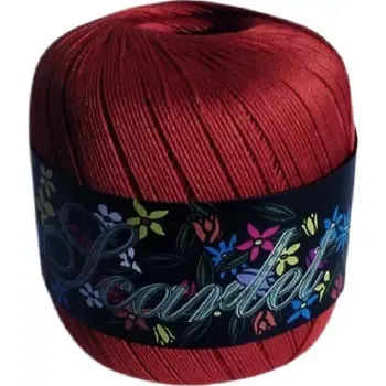 Příze Háčkovací příze Scarlet 212 - červená