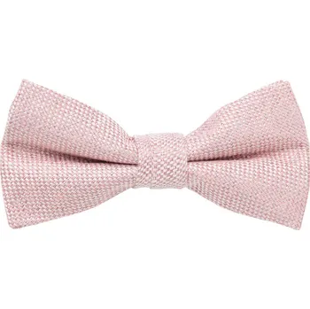 Motýlek Hedvábný motýlek s kapesníčkem Eterna - růžový