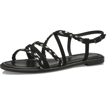 Dámské sandále DÁMSKÉ SANDÁLY TAMARIS 1-28101-42 001 ČERNÁ Barva: Černá, Velikost: 38