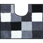 GRUND Koupelnová předložka BONA šedá Rozměr: 50x60 cm s výřezem pro WC