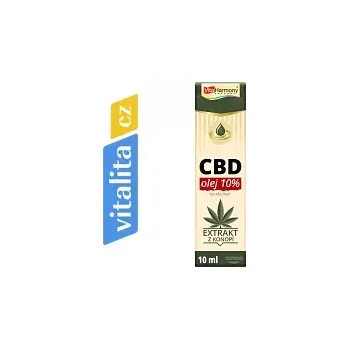 Přírodní produkt VITAHARMONY CBD olej 10% 10 ml
