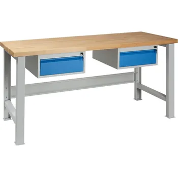 Dílenský stůl Dílenský stůl PROFI 150 cm, 2 kontejnery Z1-550