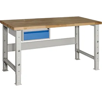 Dílenský stůl Dílenský stůl PROFI stavitelný 150 cm, kontejner Z1