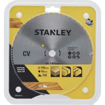 Pilový kotouč Stanley STA10215-XJ 190 x 16 mm 100 zubů