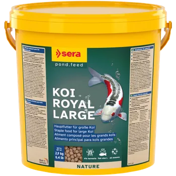 Krmivo pro rybičky Sera Koi Royal Nature Large 10 L