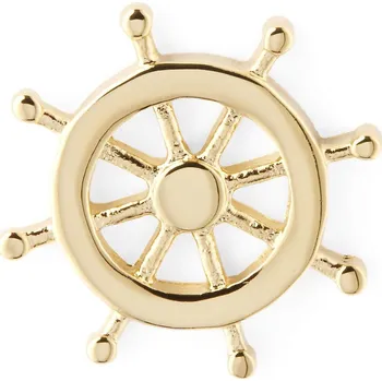 Brož Špendlík do klopy Kormidlo ve zlaté barvě - Warren Asher