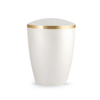 Smuteční dekorace Zvířecí urna Elegance - Bílá 2,8l