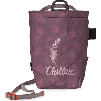 Lezecký doplněk Chillaz Feather Chalk Bag Burgundy