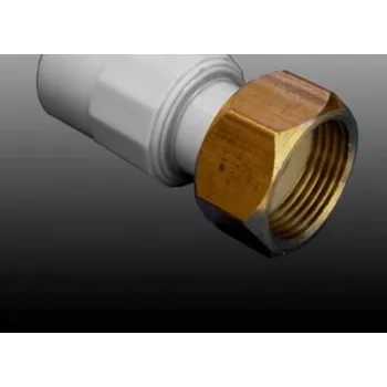 Vodovodní potrubí HP trend PPR DG přechodka s převlečnou kovovou maticí 20x3/4" 91714