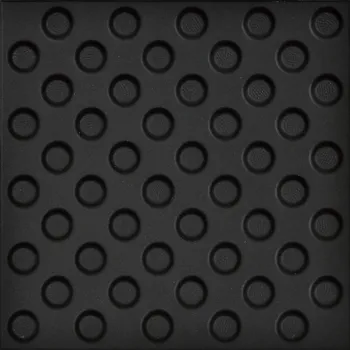 Obklad Taurus Color (19 Black) - dlaždice speciální tvarovka pro nevidomé 30x30 černá, R11 A TTS35019