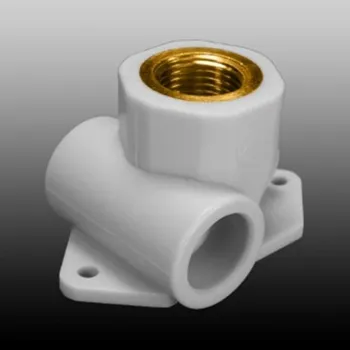 Vodovodní potrubí HP trend PPR nástěnné koleno průchozí 25x1/2" 86523