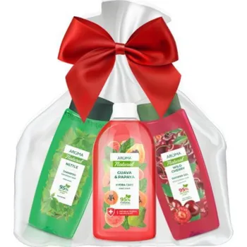 Dárkový potravinový koš Dárkový balíček kosmetiky ovoce a bylinky Aroma